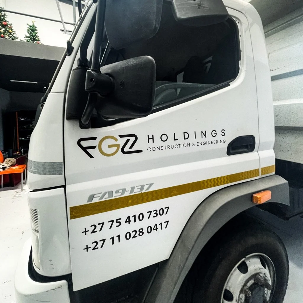 Branding of commercial vehicle