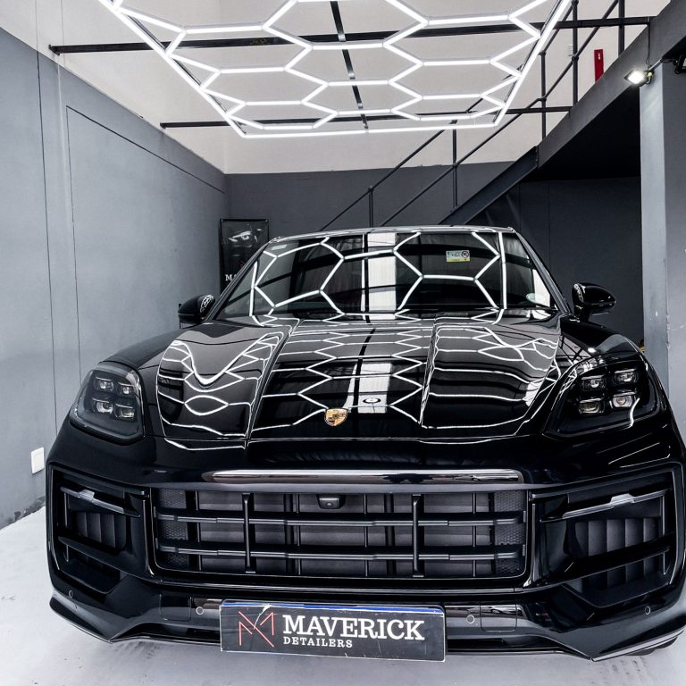 Luxury vehicle after full detail and paint correction