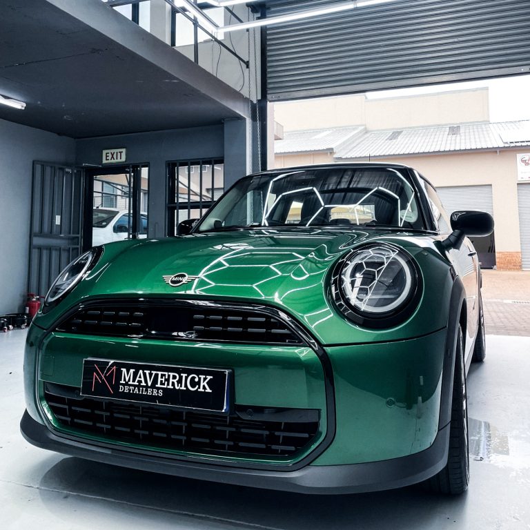 Mini Cooper with PPF and full detail service