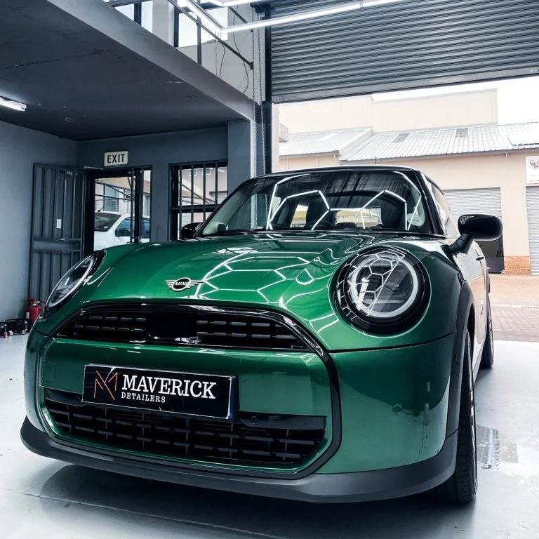 Mini Cooper with PPF and full detail service
