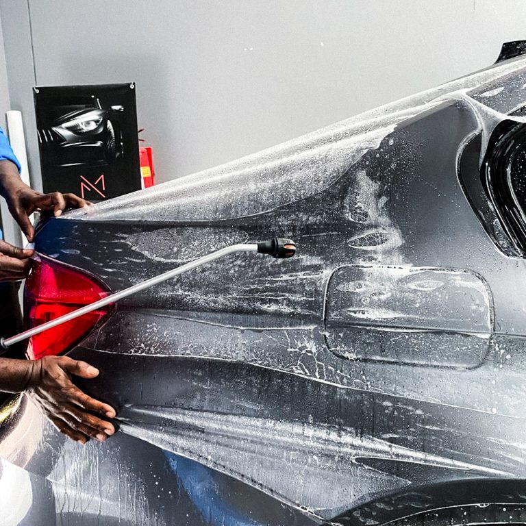 PPF Applied to rear quarter of BMW