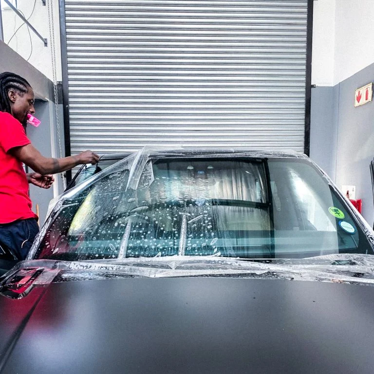 PPF Paint Protection Film applied to vehicle